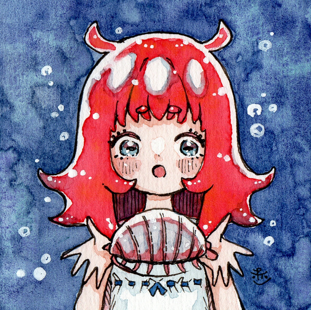 【ミニ原画】ミニフレームキャラクターズ 夏