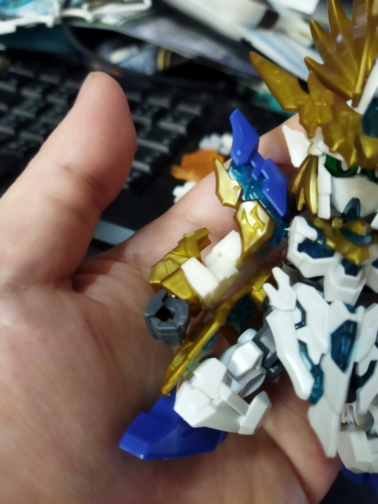 SDW HEROES 劉備手部背包改件