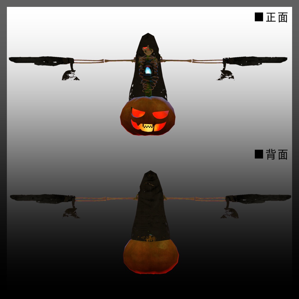 VRChat用オリジナルモデル「Jack」