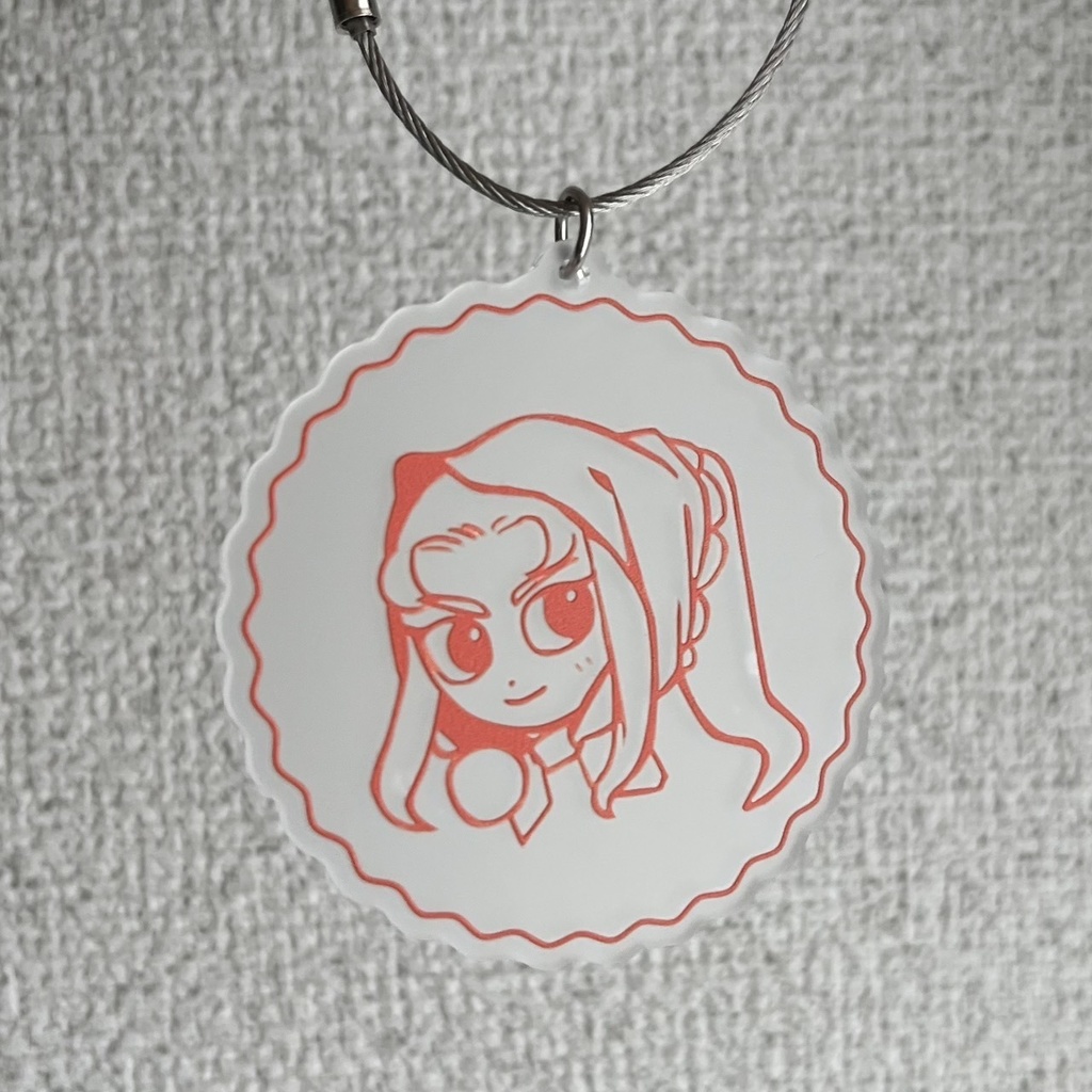 unofficial goods 明留アクリルキーホルダー6cm