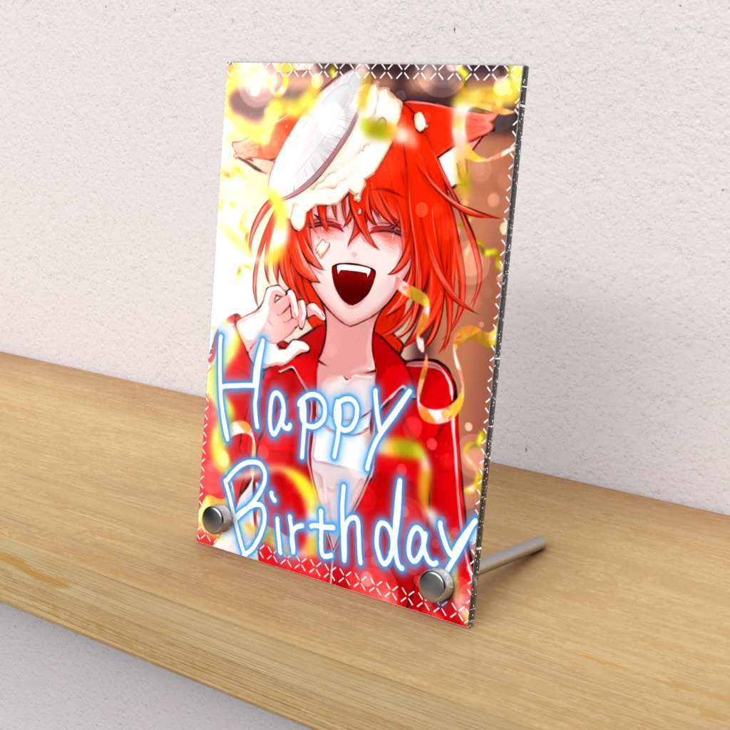 金之千夜丸 HBD アクリルフォトパネル