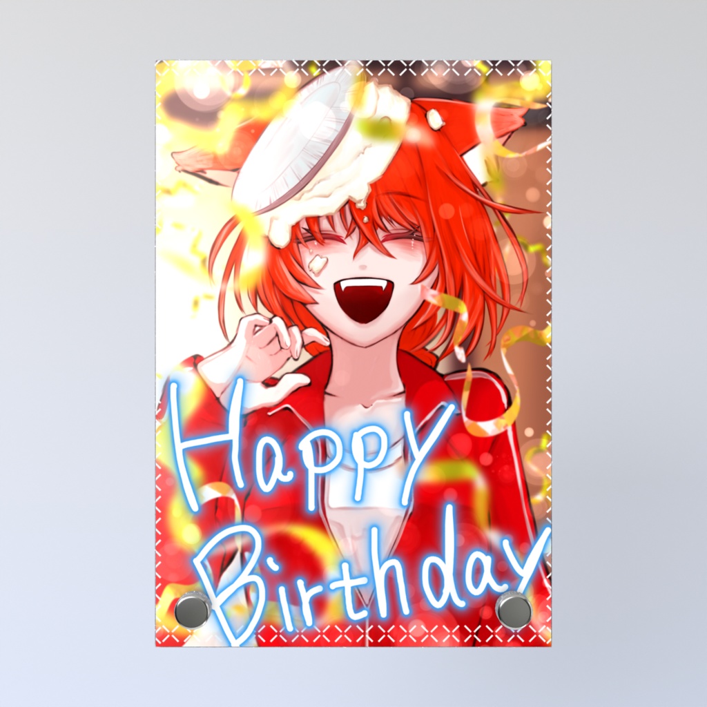 金之千夜丸 HBD アクリルフォトパネル