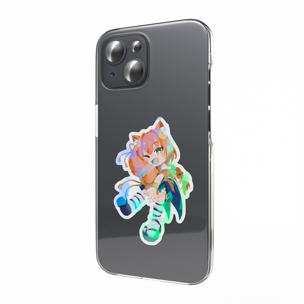 金之千夜丸 ホログラムスマホステッカーその2