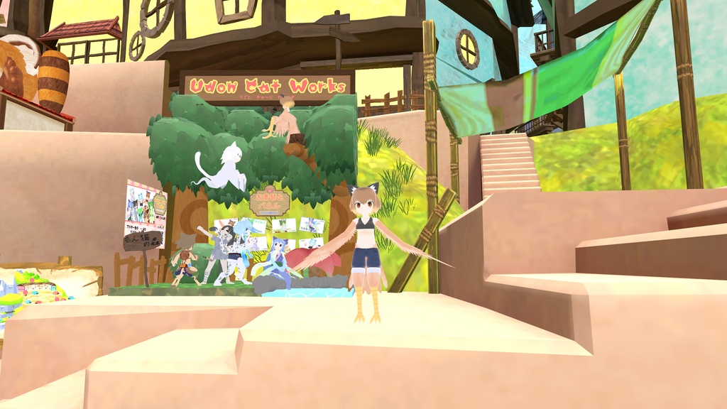 ハーピー用羽ばたいて飛行パック