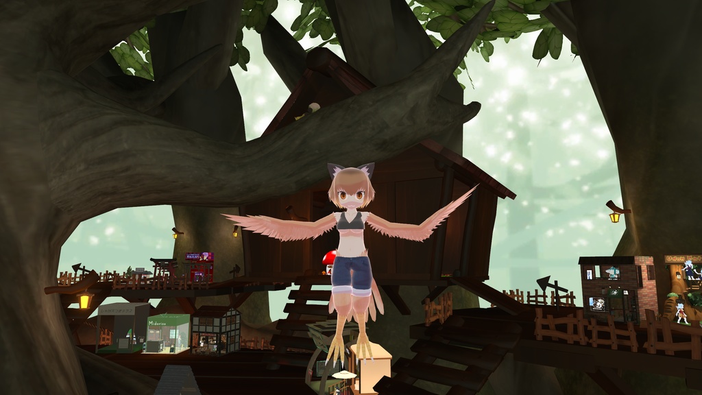 ハーピー用羽ばたいて飛行パック