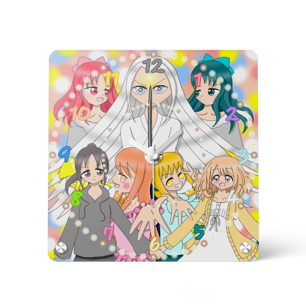 。*✽和海✽*。アクリル時計