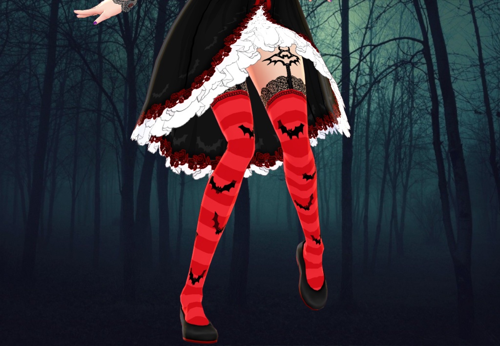 BETA - Batty Stockings Colored Collection + New Classics [Vroid]