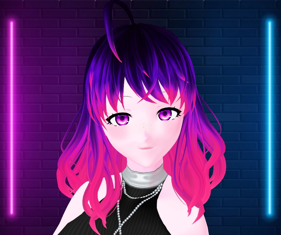 FREE Vibrant Neon Gradient Hair Textures