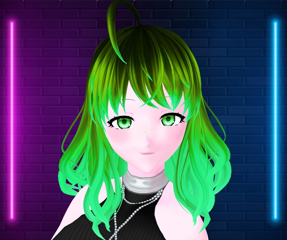 FREE Vibrant Neon Gradient Hair Textures
