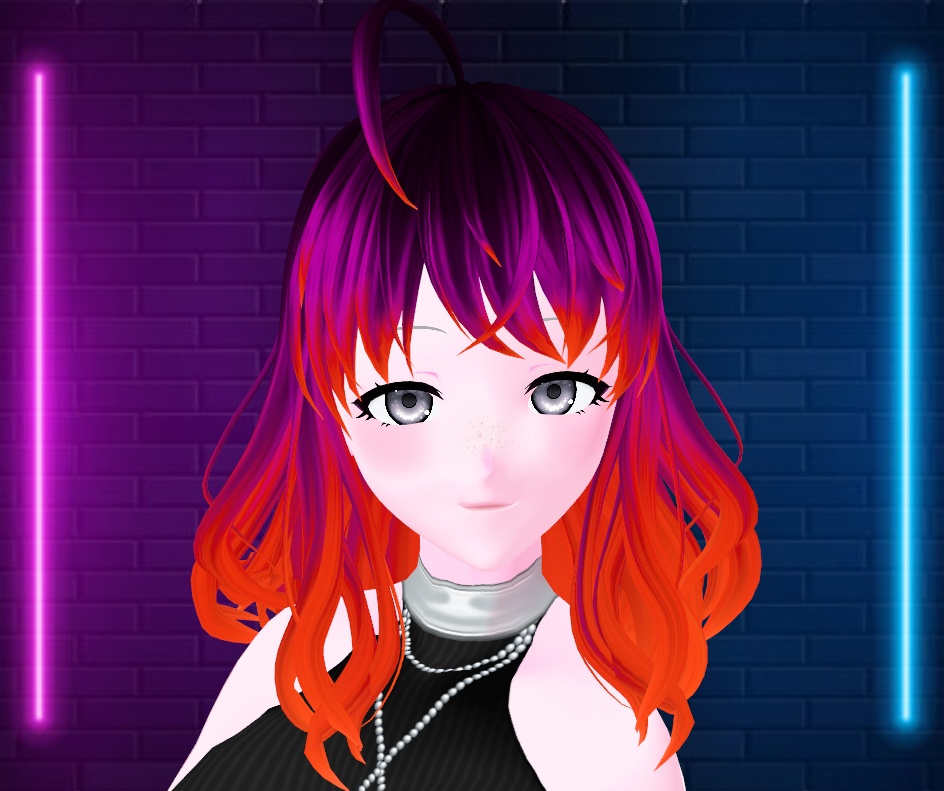 FREE Vibrant Neon Gradient Hair Textures