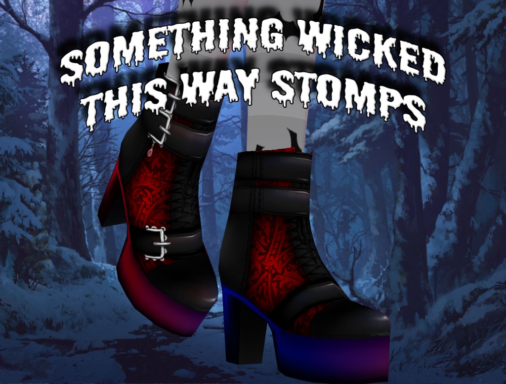 Goth Point Boots