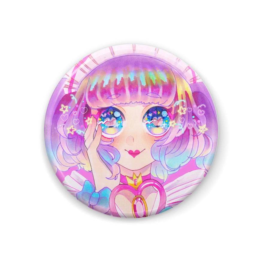 魔法少女⭐︎キラキラ缶バッジ
