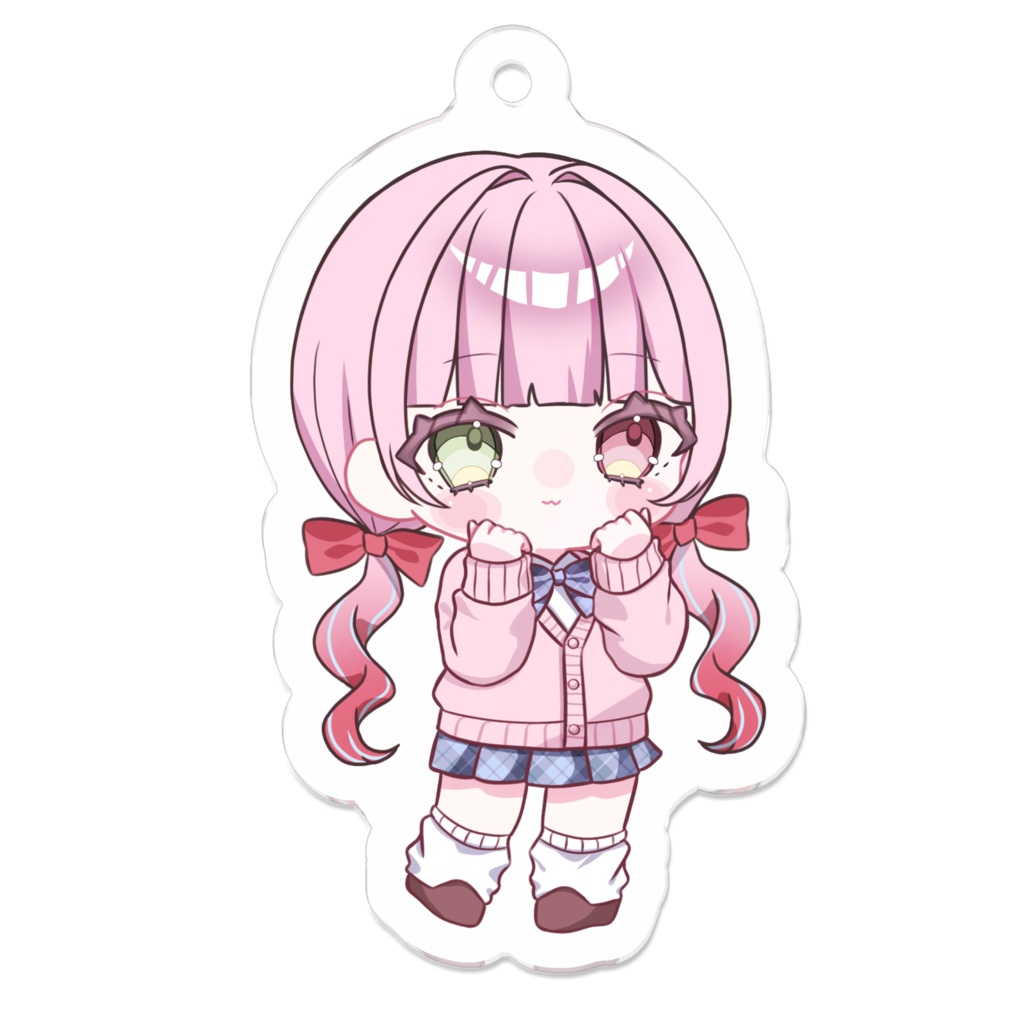 月乃瀬の微笑みアクキー