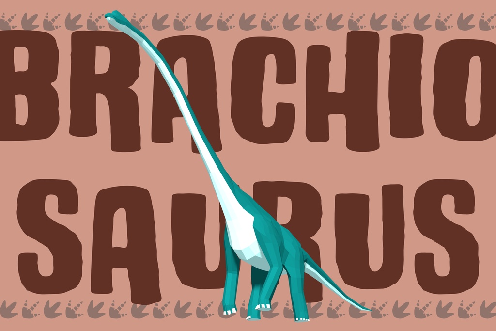 【3Dモデル】Low Poly Dinosaurs : Animated【Blender / Unity】