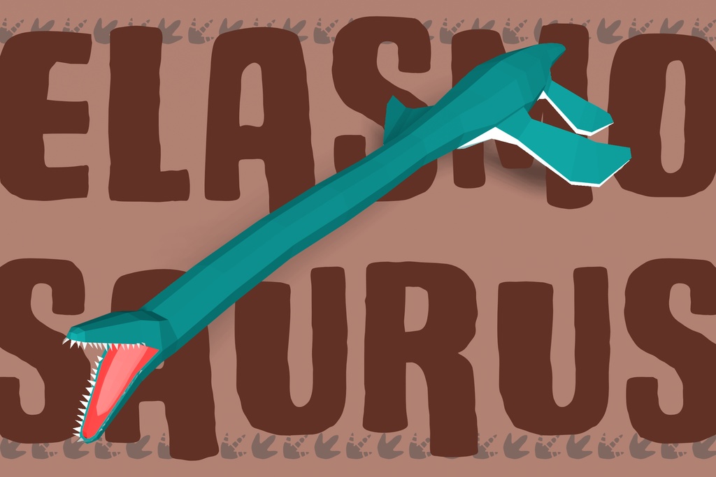 【3Dモデル】Low Poly Dinosaurs : Animated【Blender / Unity】