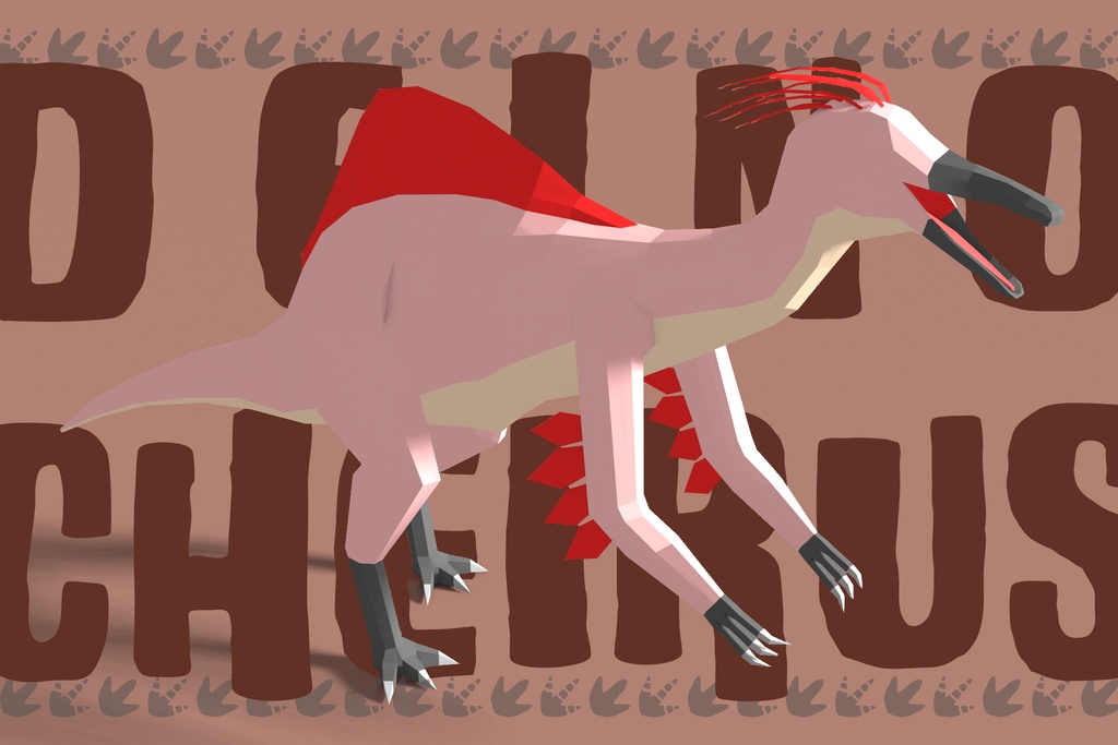 【3Dモデル】Low Poly Dinosaurs : Animated【Blender / Unity】