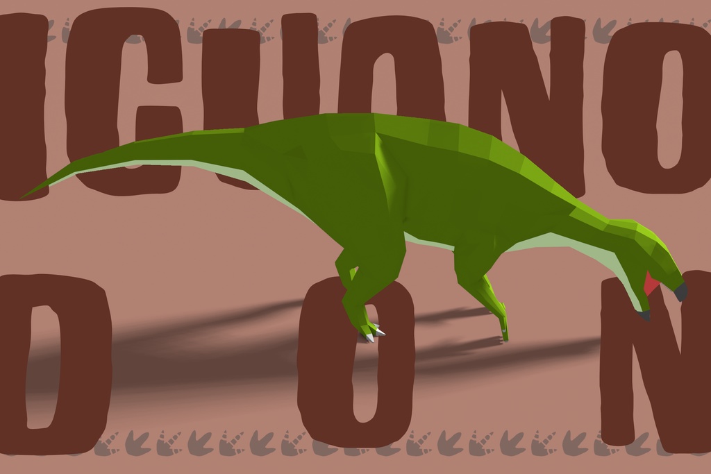 【3Dモデル】Low Poly Dinosaurs : Animated【Blender / Unity】