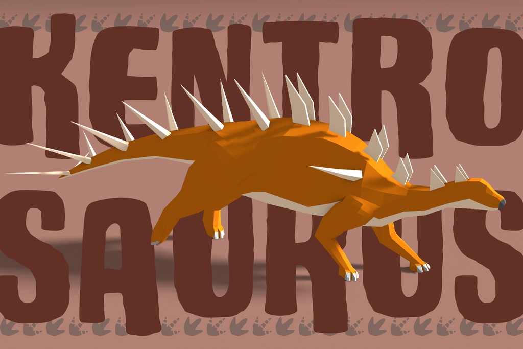 【3Dモデル】Low Poly Dinosaurs : Animated【Blender / Unity】