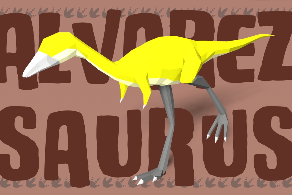 【3Dモデル】Low Poly Dinosaurs : Animated【Blender / Unity】