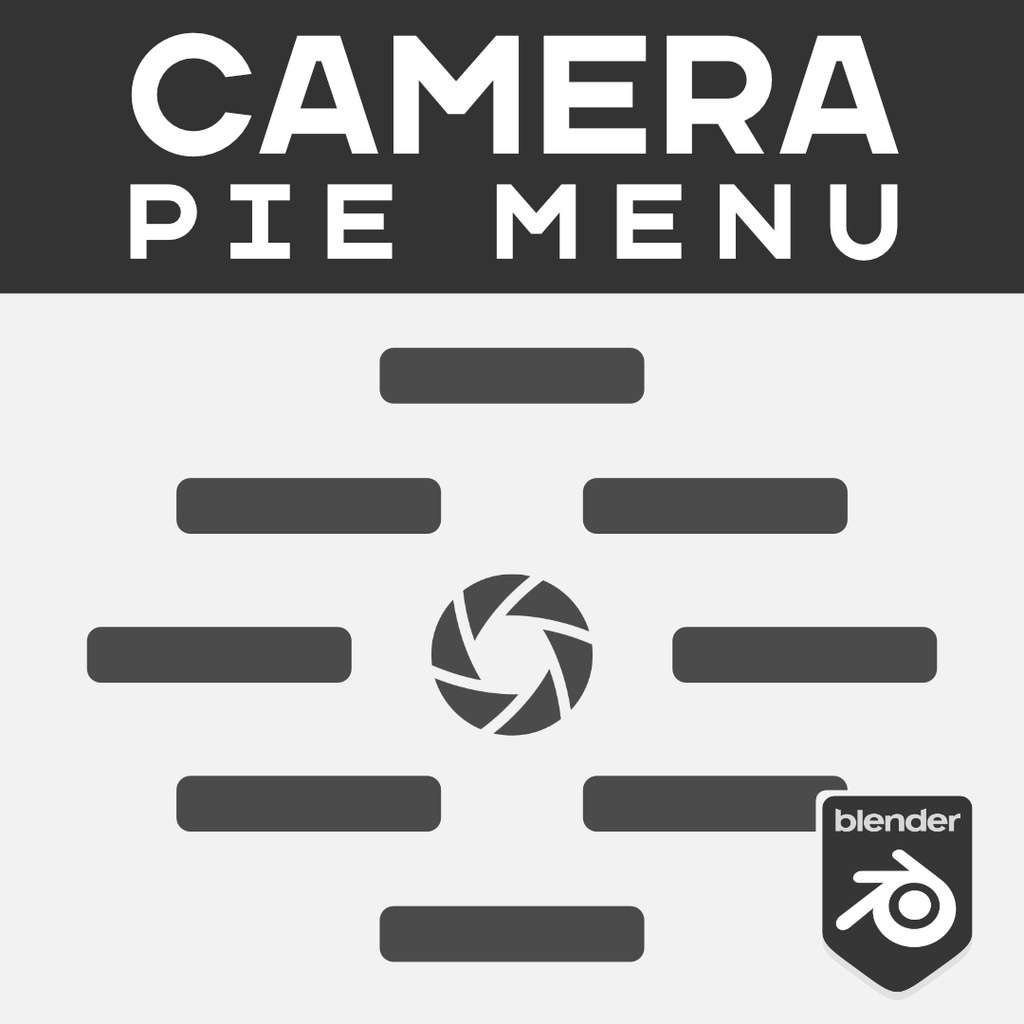 Camera Pie Menu【Blenderアドオン】