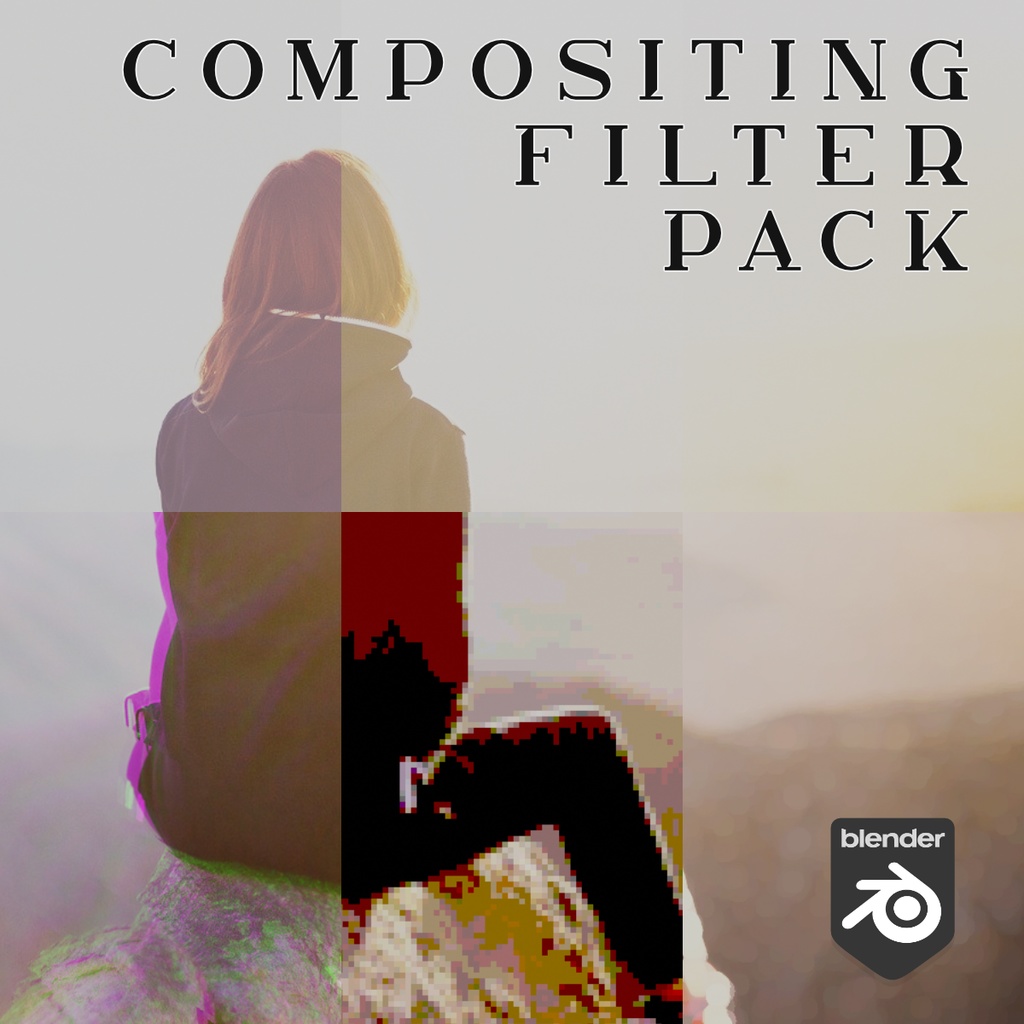 Compositing Filter Pack【Blenderアドオン】