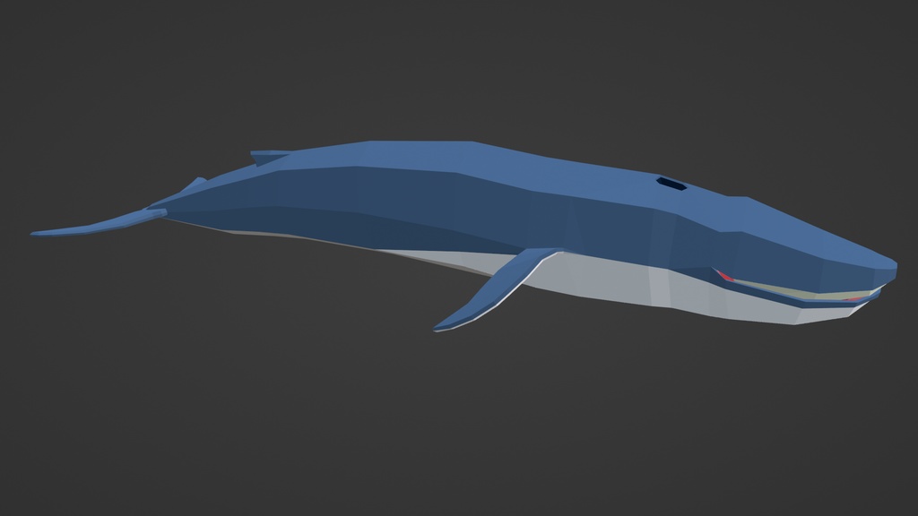 【3Dモデル】Low Poly Aquatic Animals【Blender / Unity】