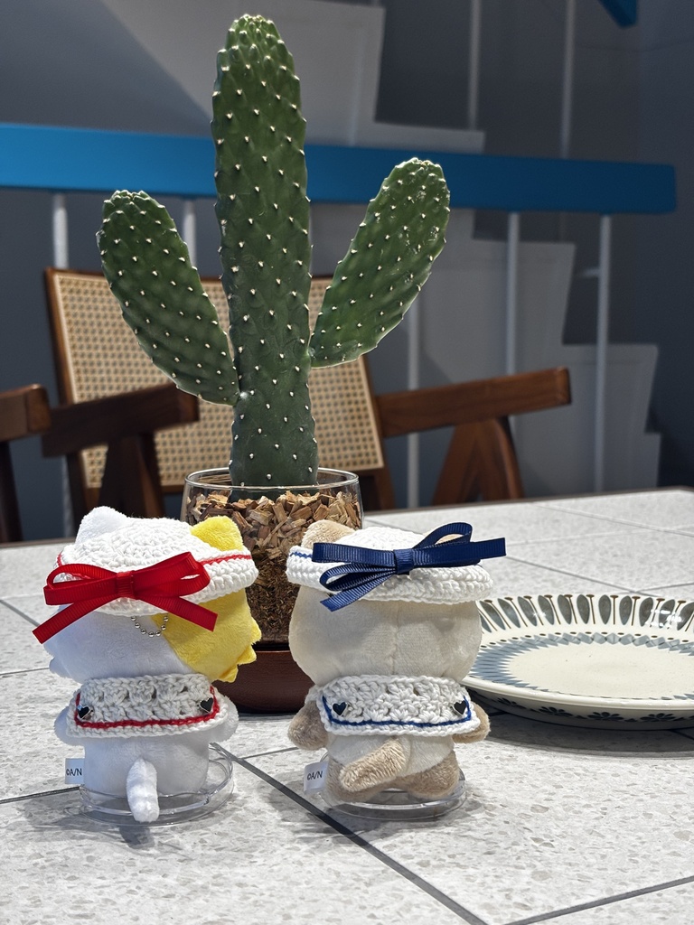 <けもみみぬい用>マリン帽&セーラー襟セット 10cmぬい にじぱぺ にじたうん