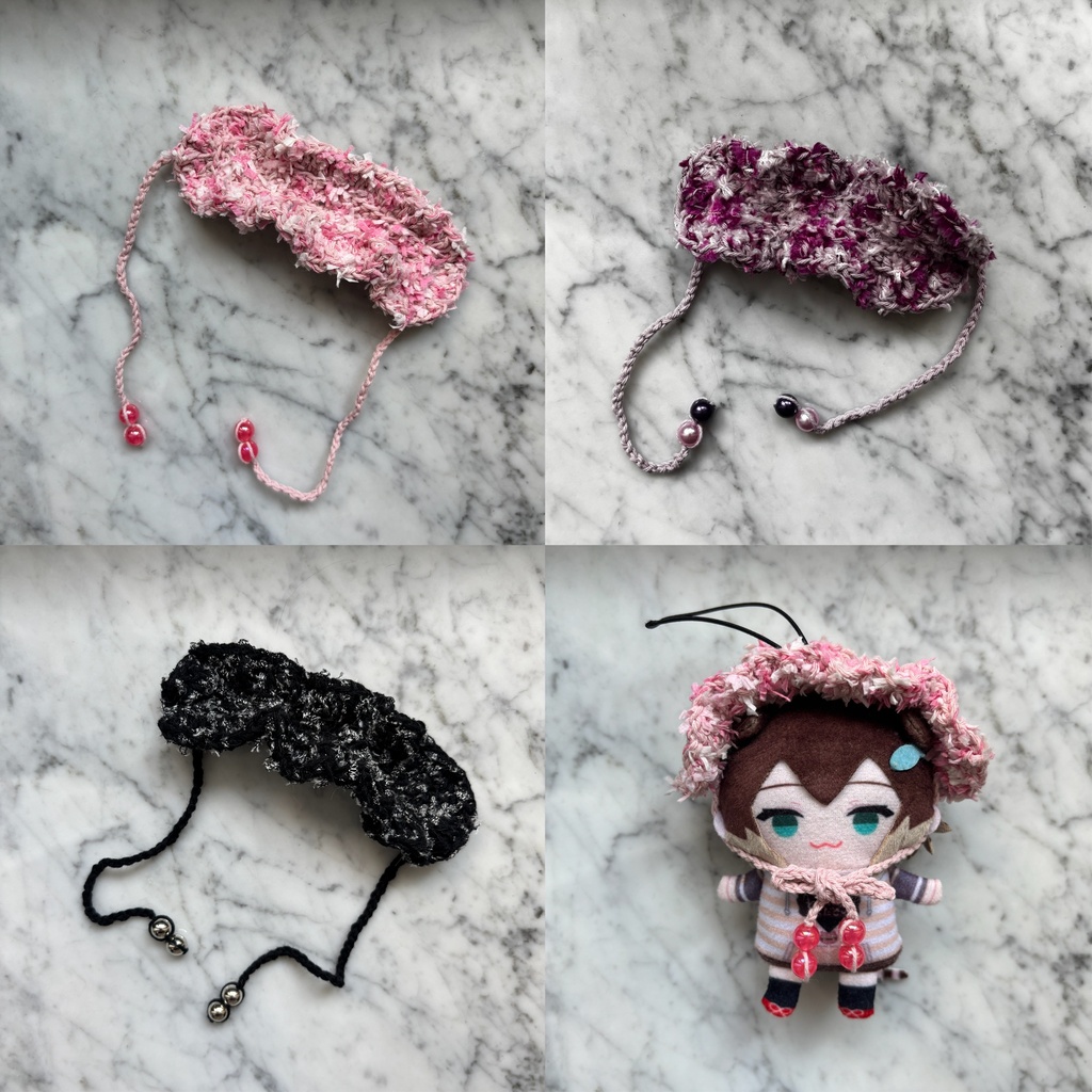 引き揃えヘッドドレス 10cmぬい