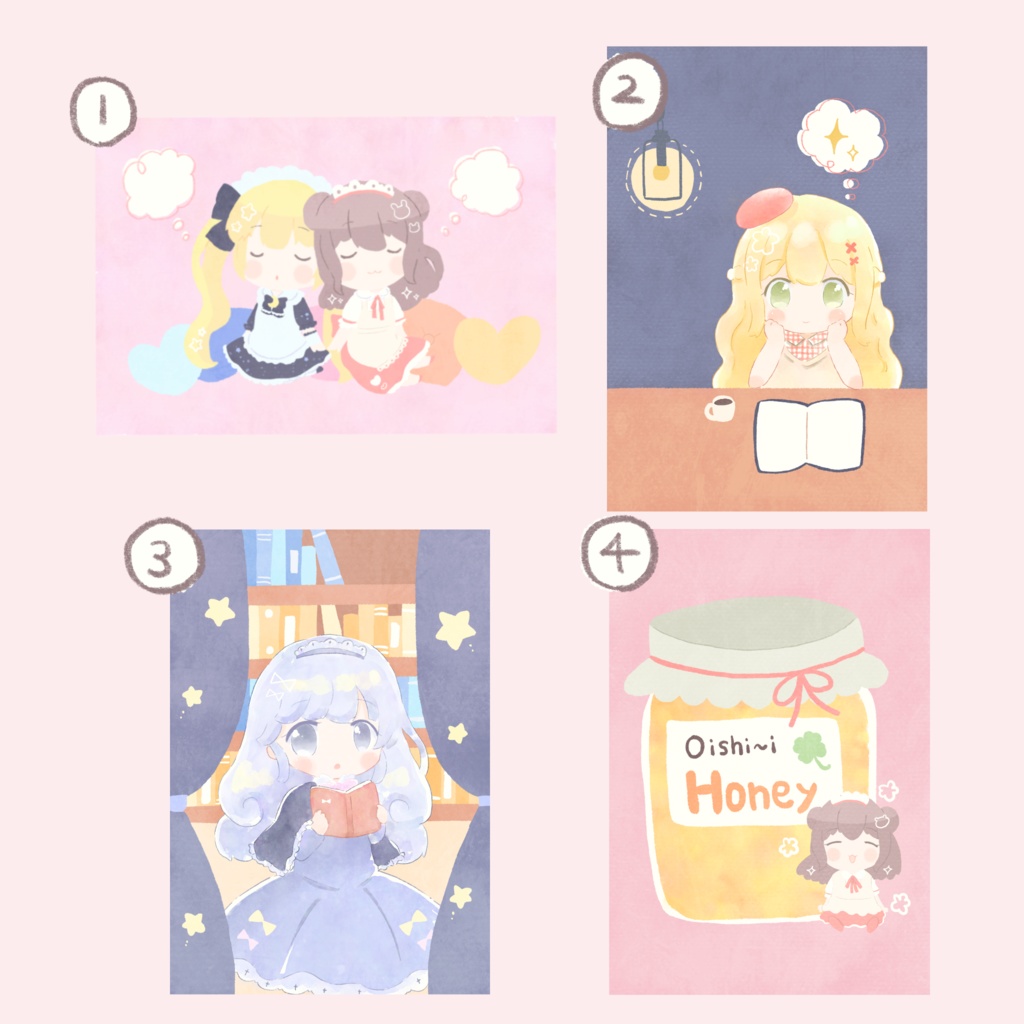 ポストカード(4枚セット)