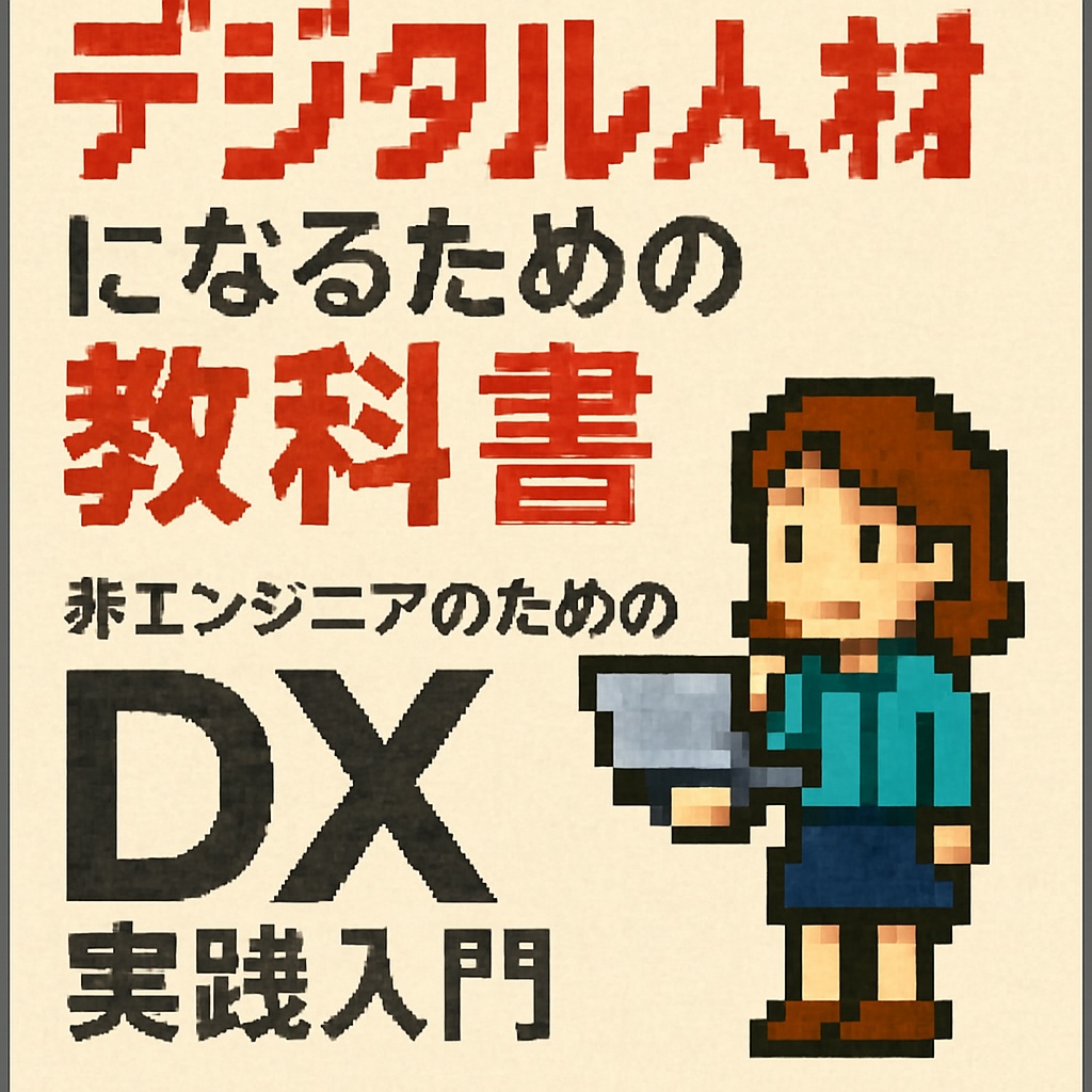 デジタル人材になるための教科書｜非エンジニアのためのDX実践入門