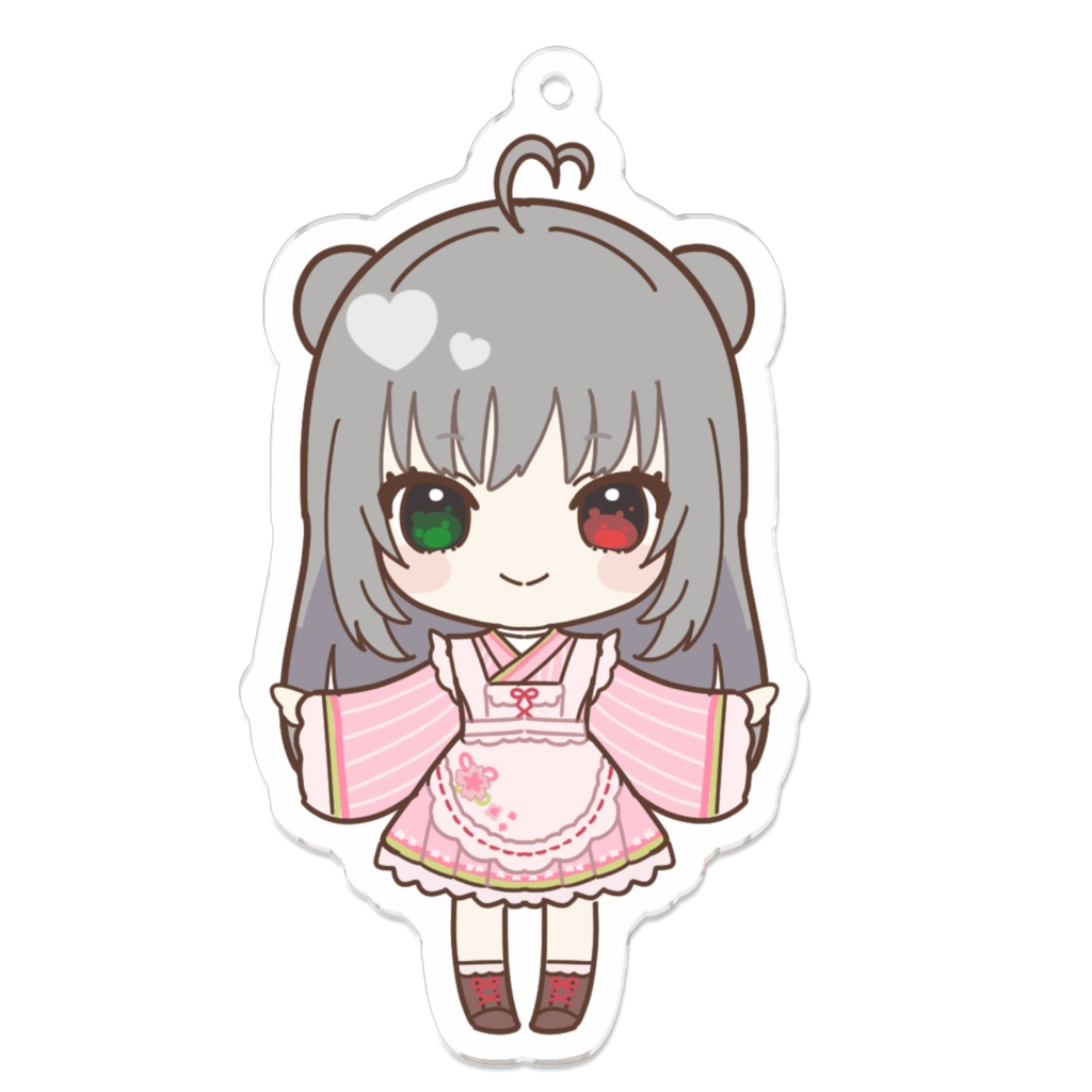 さくやアクキー🌟サイズ 70 x 70 (mm)