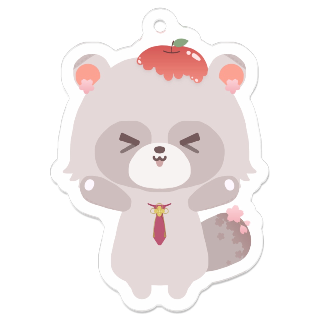 ムジナーアクキー【🍎】だっこちて💗狸塚さくや