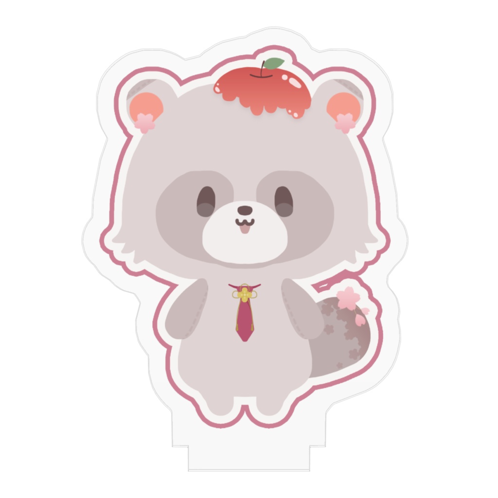 ムジナー【🍎】アクスタ🌟狸塚さくや