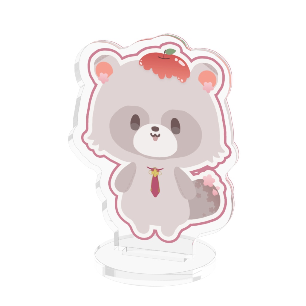 ムジナー【🍎】アクスタ🌟狸塚さくや