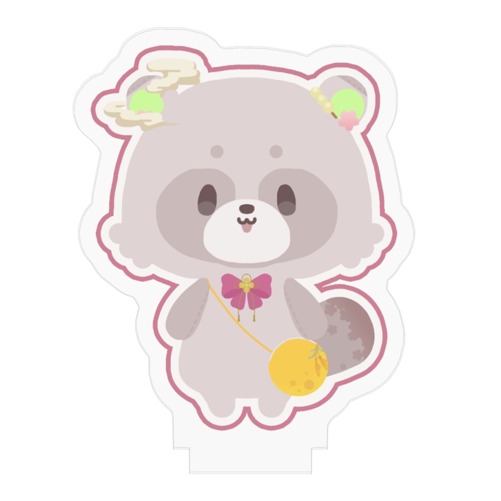 ムジナー【おつきさま】アクスタ🌟狸塚さくや