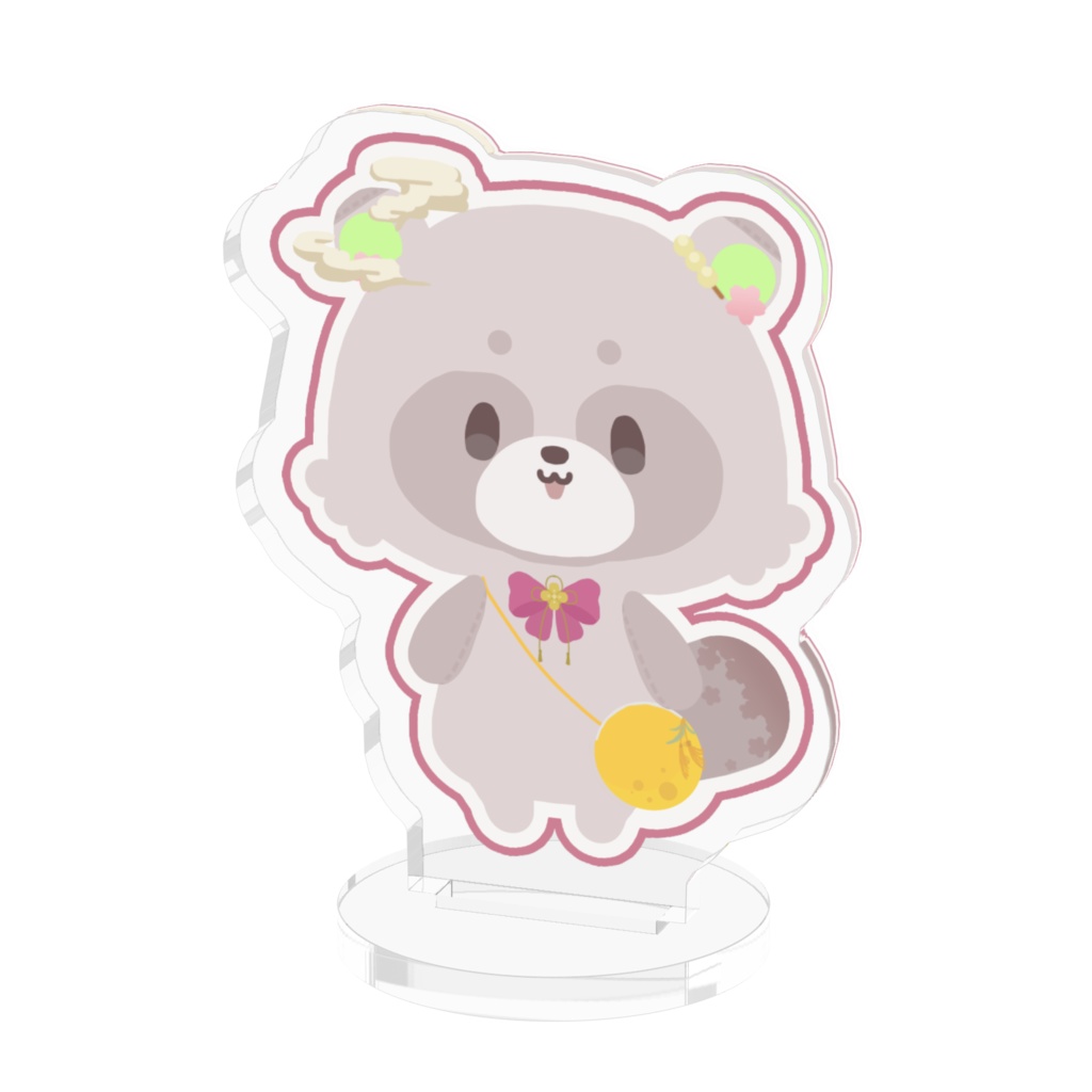 ムジナー【おつきさま】アクスタ🌟狸塚さくや