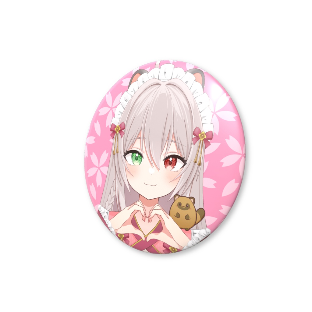 【常設販売】Live2D記念缶バッジ🌸