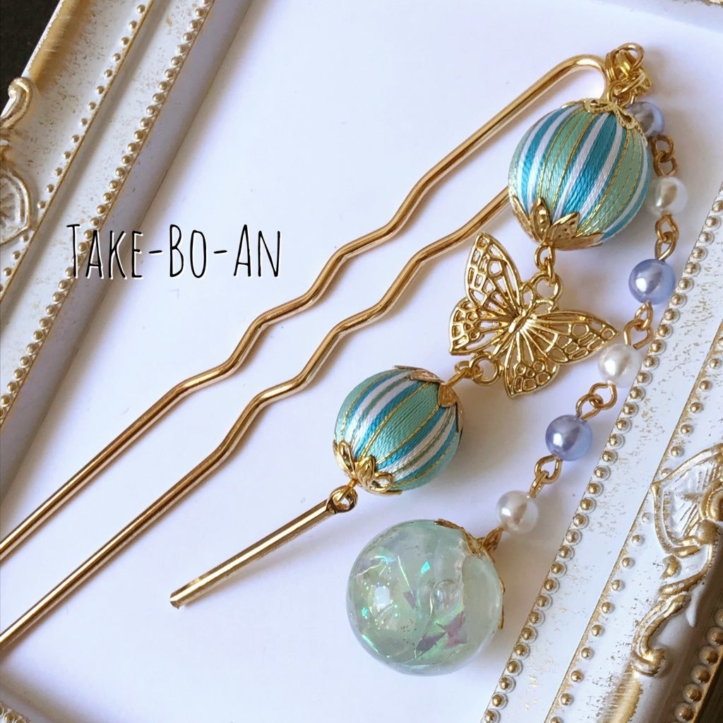 真夜中の仮面舞踏会 かんざし