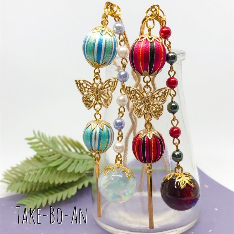 真夜中の仮面舞踏会 かんざし