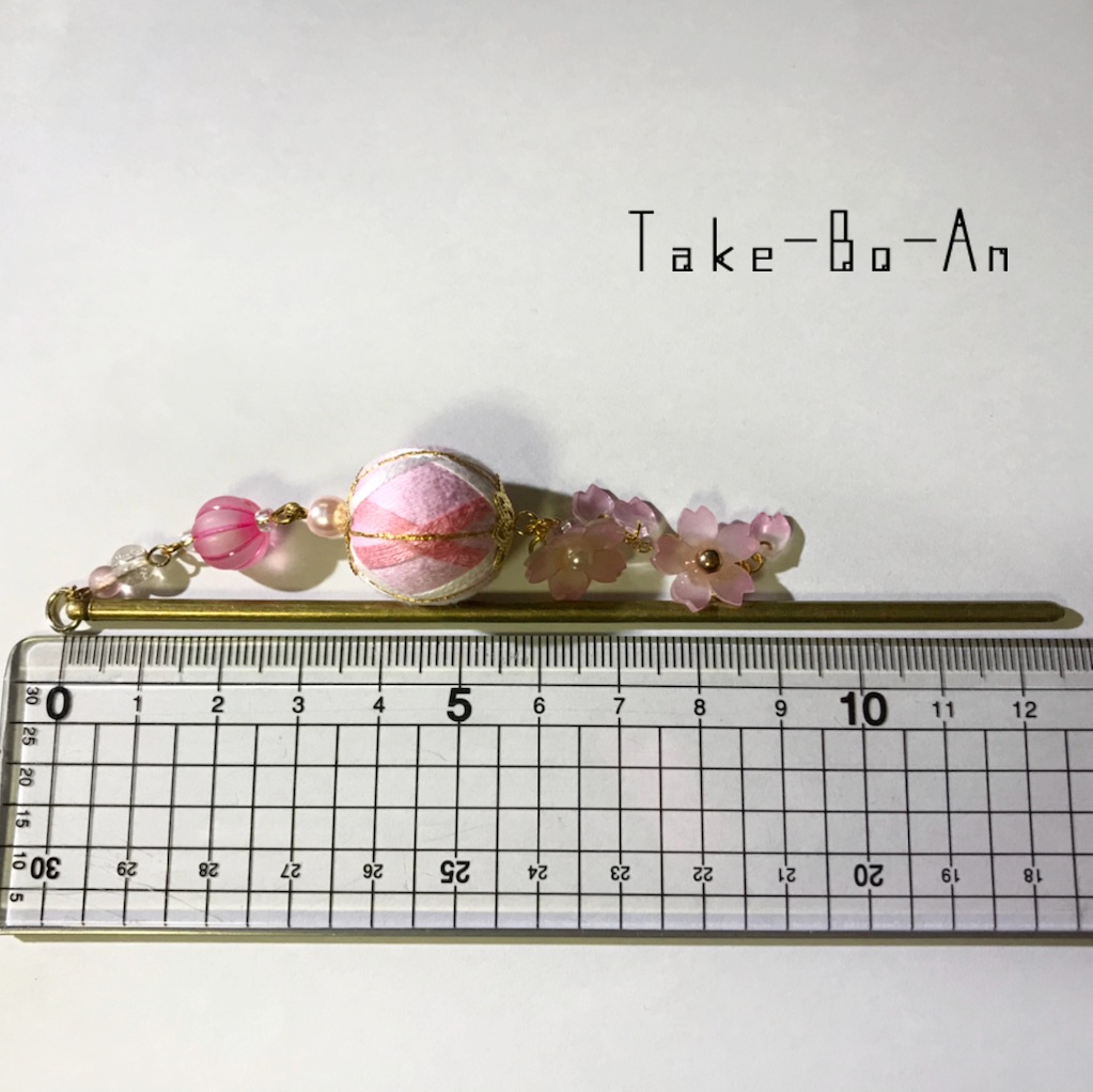 桜吹雪かんざし