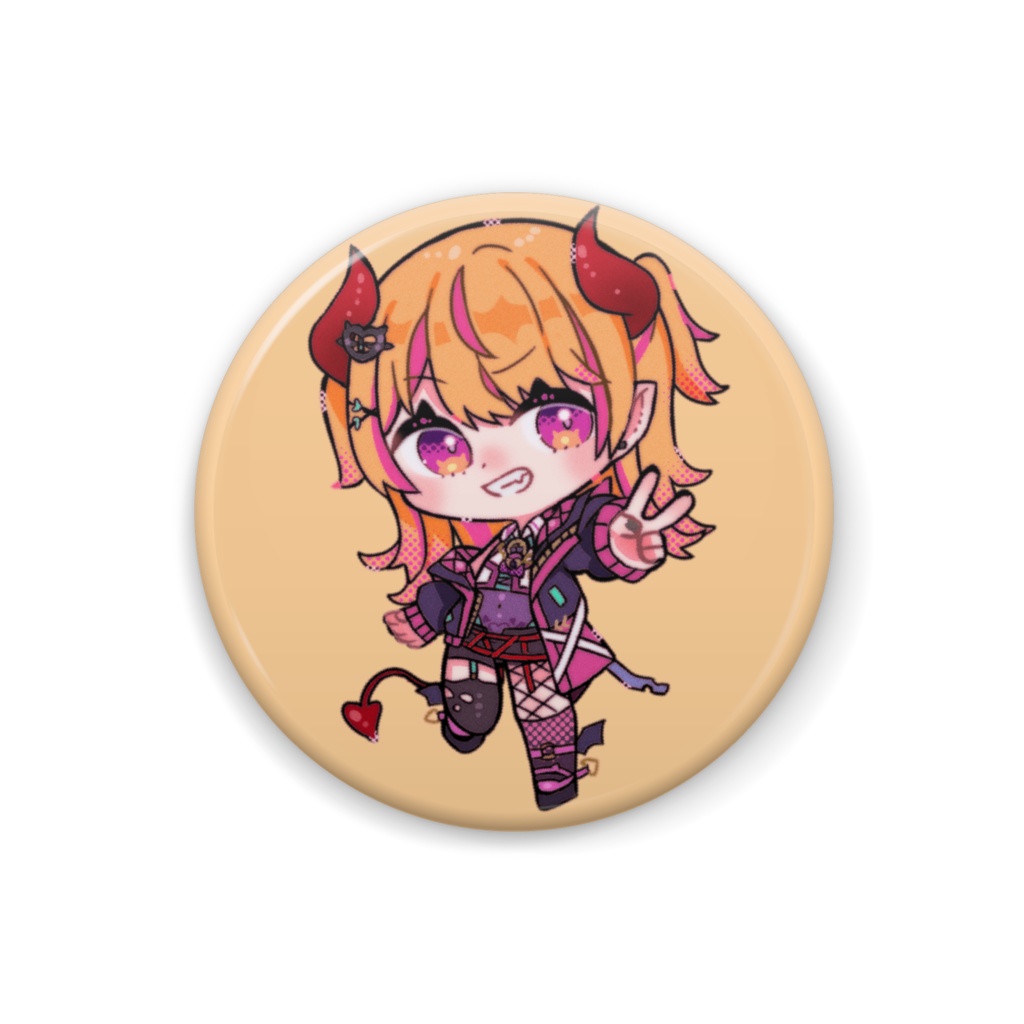 缶バッジリリィ✌️