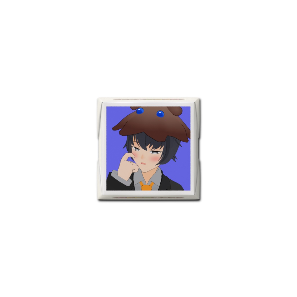 るけ族アイコン風DECOチョコ