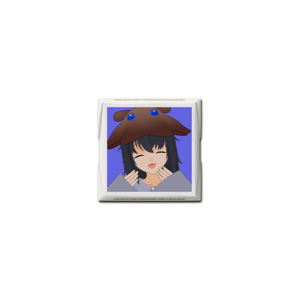 るけ族アイコン風DECOチョコ