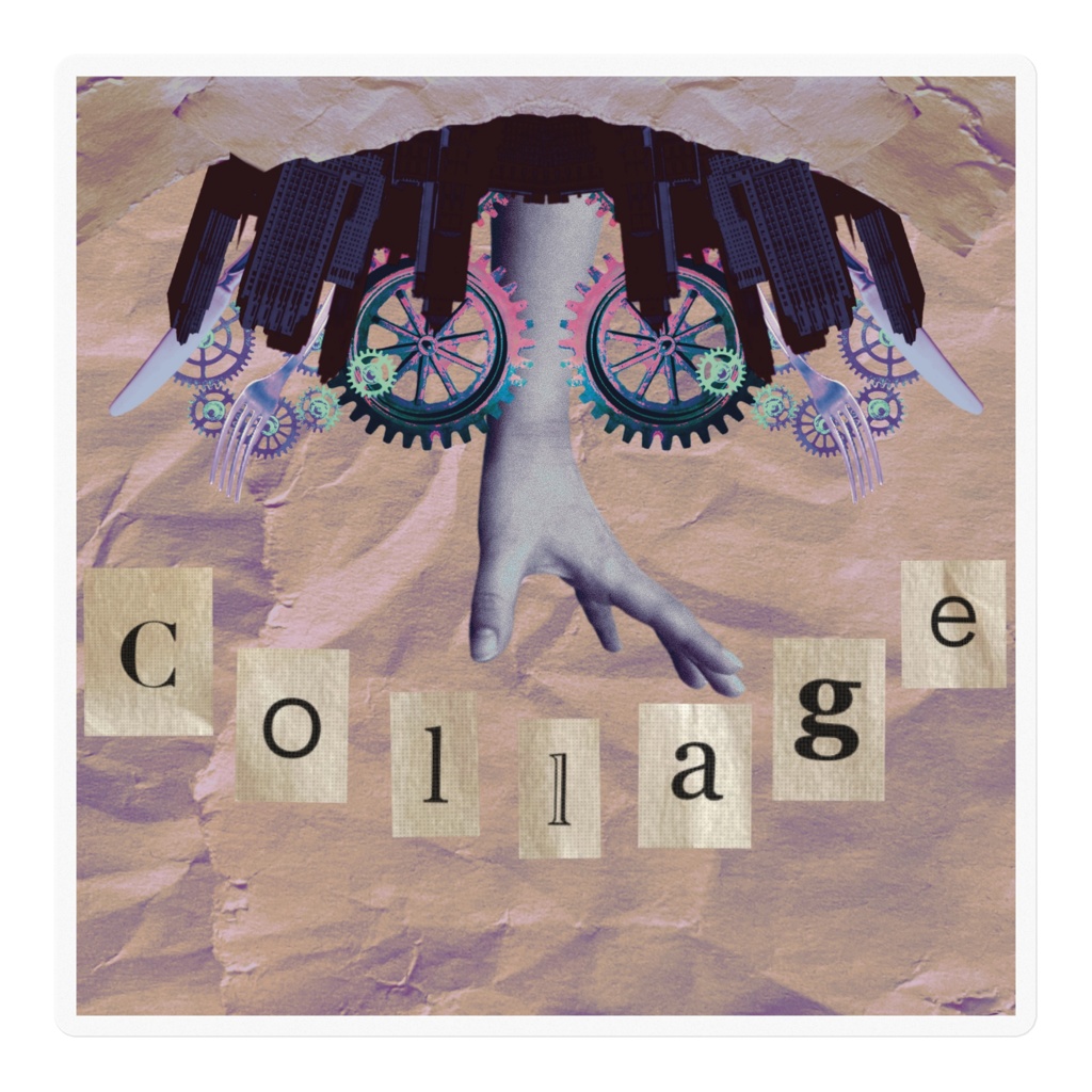 collage ステッカー