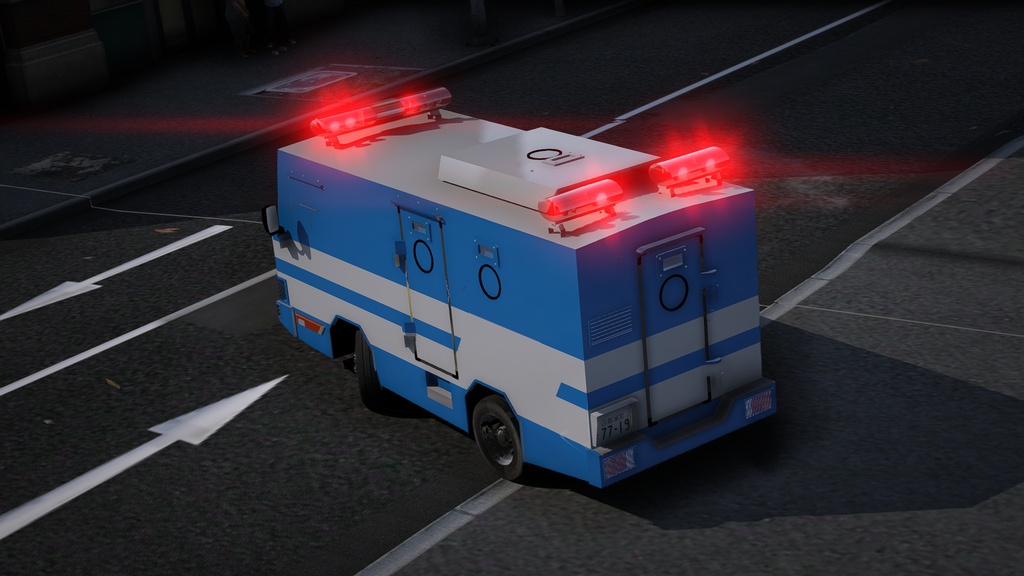 Mitsubishi Canter 特型警備車PV-2型仕様