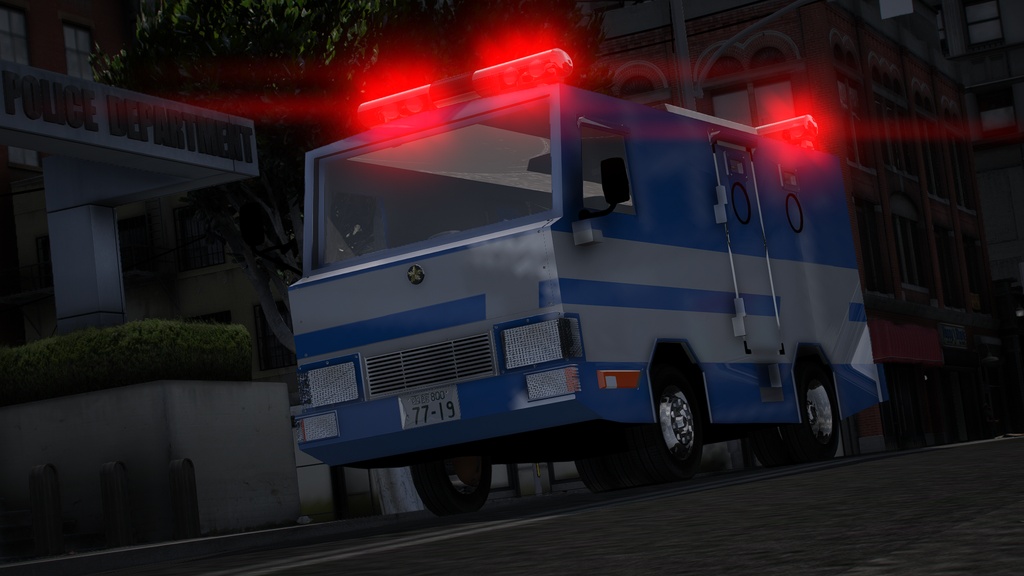 Mitsubishi Canter 特型警備車PV-2型仕様