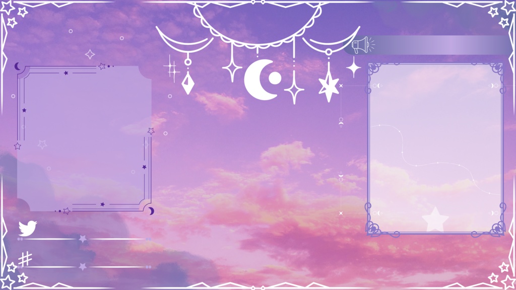 無料 動く配信画面セット