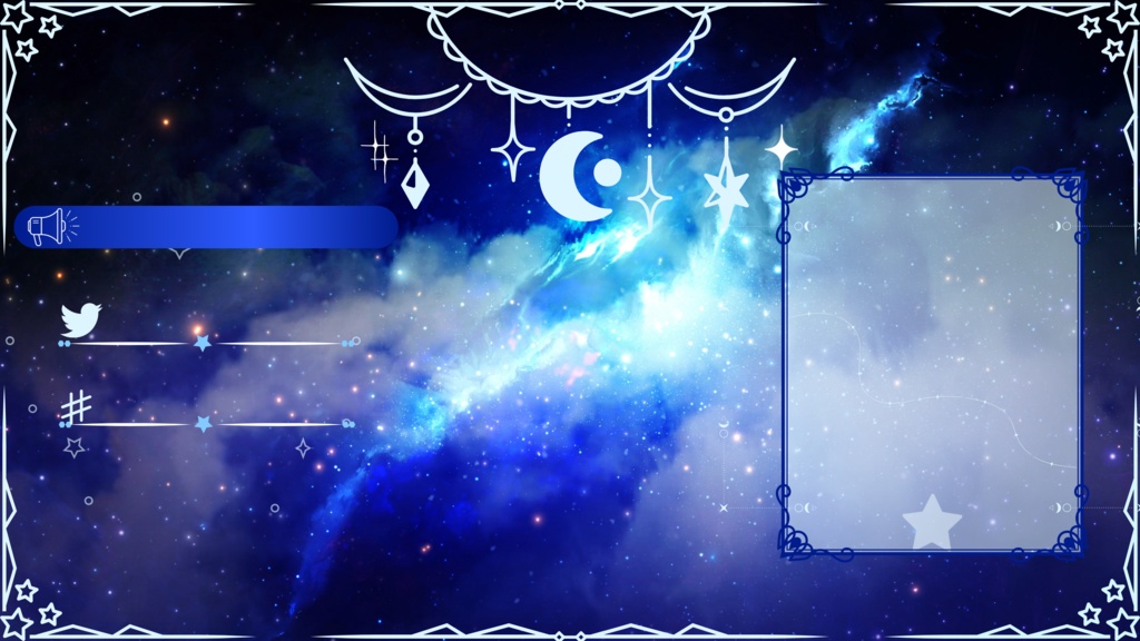 無料 動く配信画面セット