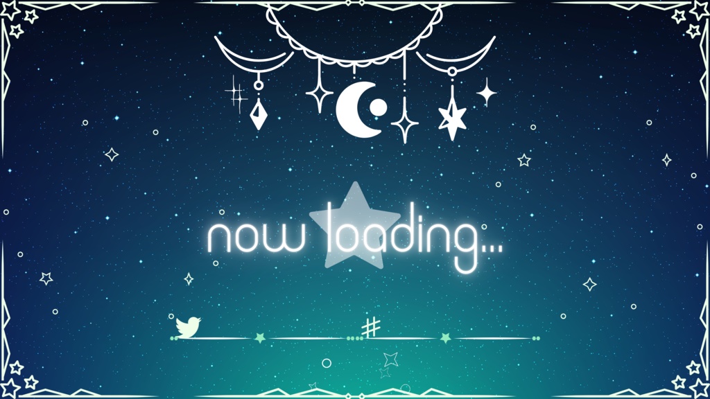 無料 動く配信画面セット