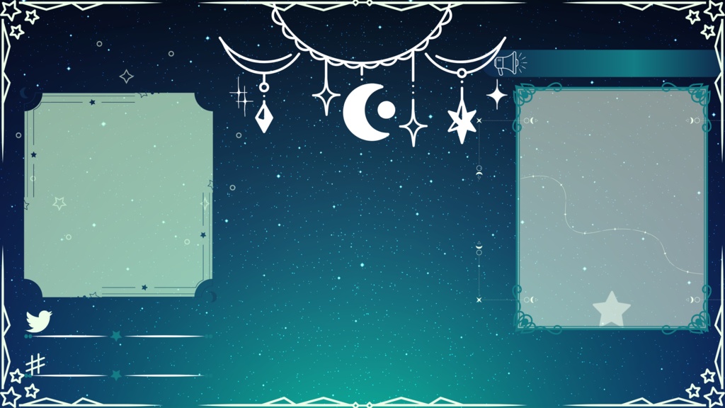 無料 動く配信画面セット